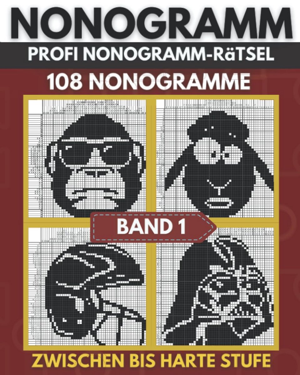 Groot Nonogrammen Puzzelboek: Uitdagende Logica Puzzels voor Volwassenen