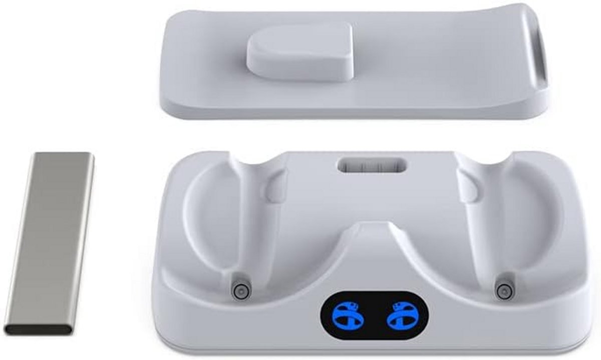 Oplaaddock en Houder voor VR Headset Controllers met Indicatielampjes