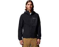 Columbia Tall Heights™ III Hooded Softshell Heren Outdoorjas - Black