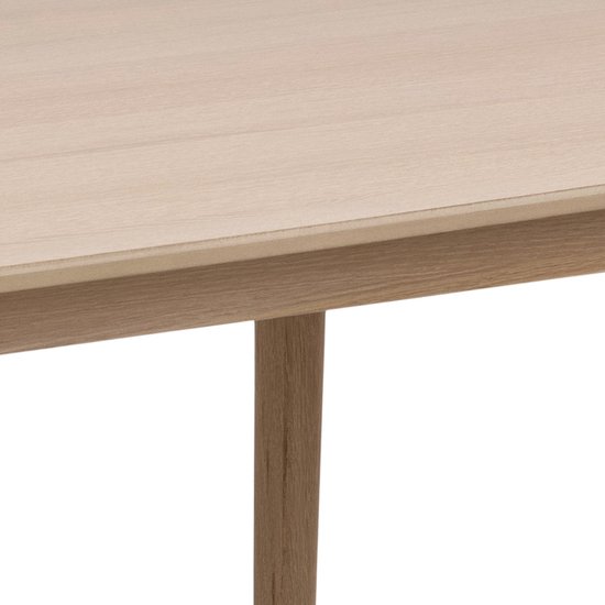 Table de salle à manger ovale Aslan 210x100 - chêne - Actona - Tables à manger en oval danois - Brun - Bois|Placage - Tables à manger en oval danois