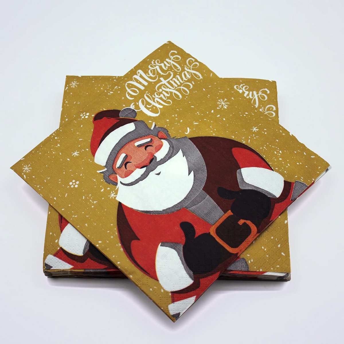 Set van 20 Kerstservetten - 3-laags Papieren Servetten voor Feestdagen