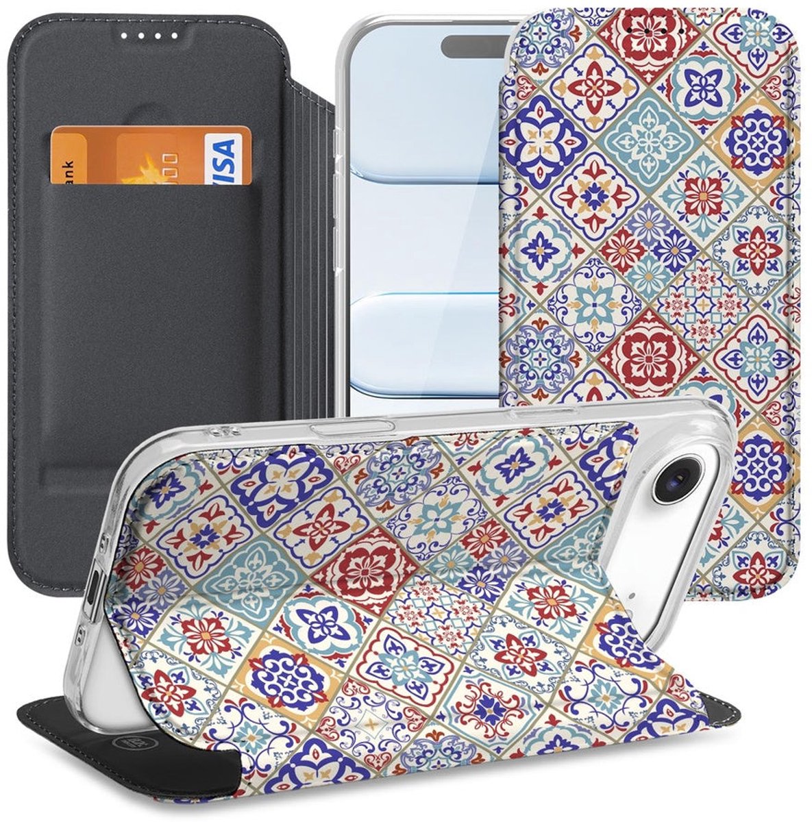 Bookcase Apple iPhone Air Tiles Color