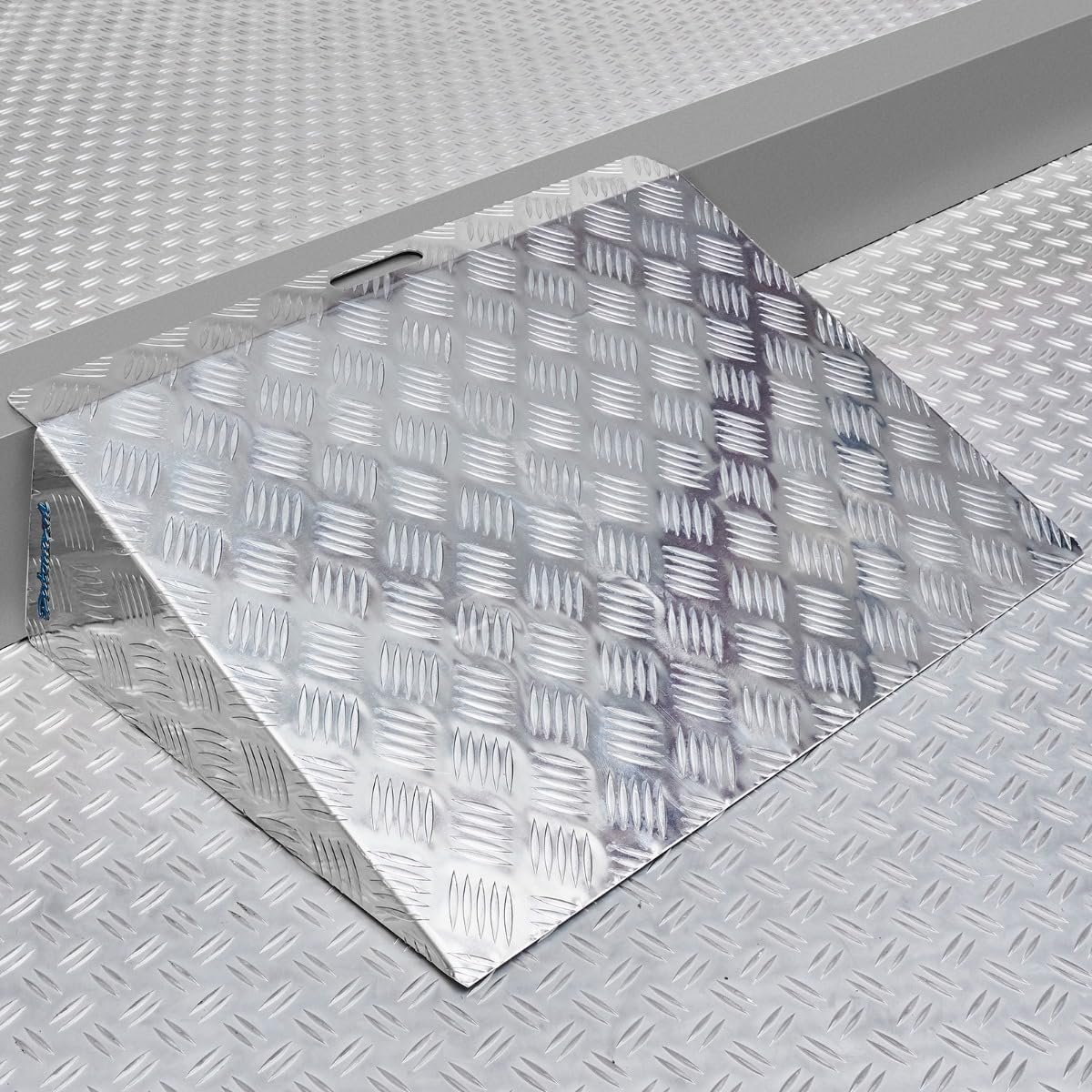 Verhoogde Drempelhulp/Oprit Aluminium Lichtgewicht 20-25 cm Hoogte