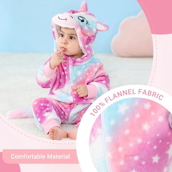 Baby Winter Jumpsuit met Capuchon voor Jongens en Meisjes (0-36 Maanden) — afbeelding 4