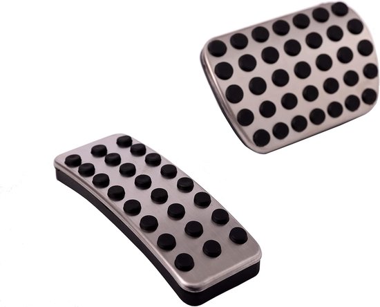 Set Antislip Pedaalrubberen voor Mercedes A B CLA GLA ML GL R Automaat van Merkloos — afbeelding 2