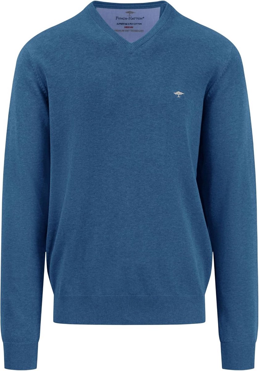 Heren V-hals Trui Pullover