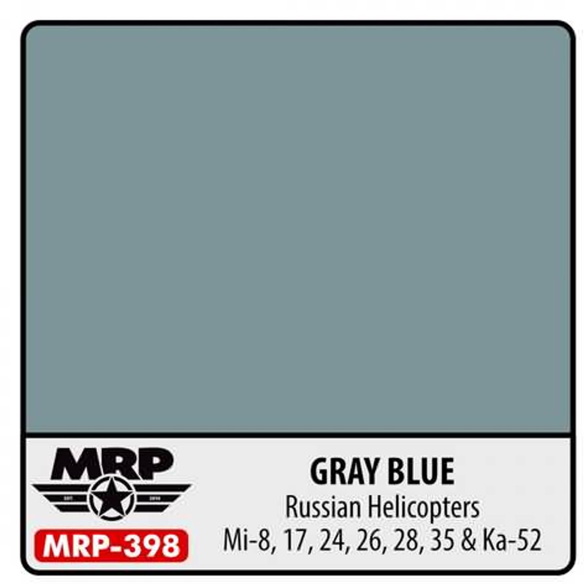 Mr. Paint MRP-398 - Gray Blue – 30 ml verf voor Airbrush & Detailwerk