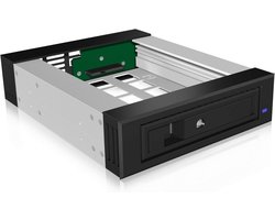 Verwisselbare harde schijf houder 3.5 inch en 2.5 inch SATA SSD/HDD voor 5.25" bay