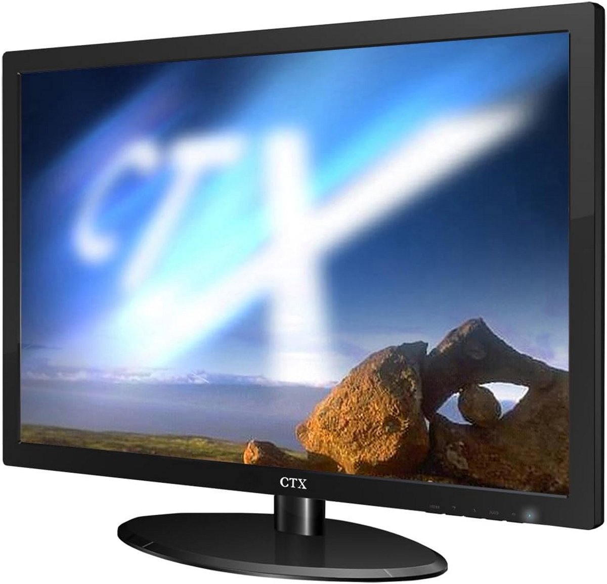 21,5 inch Full HD Monitor met DVI en VGA Aansluiting