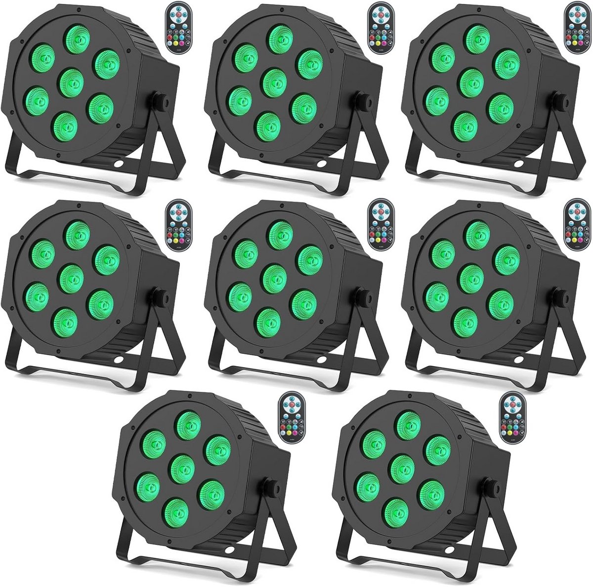 Professionele RGBW DMX LED Par Spotlight voor Feest, Podium en DJ Verlichting
