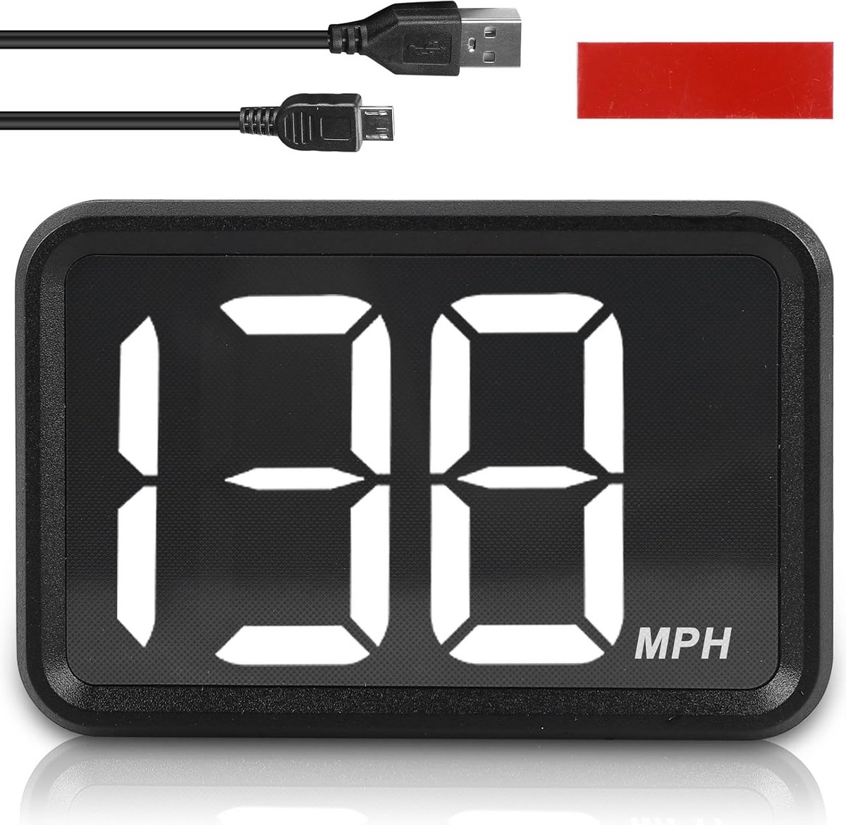 GPS Snelheidsmeter Head-Up Display voor Auto Motorfiets en Fiets