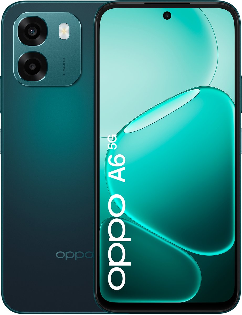 OPPO A6 128GB Zwart 5G