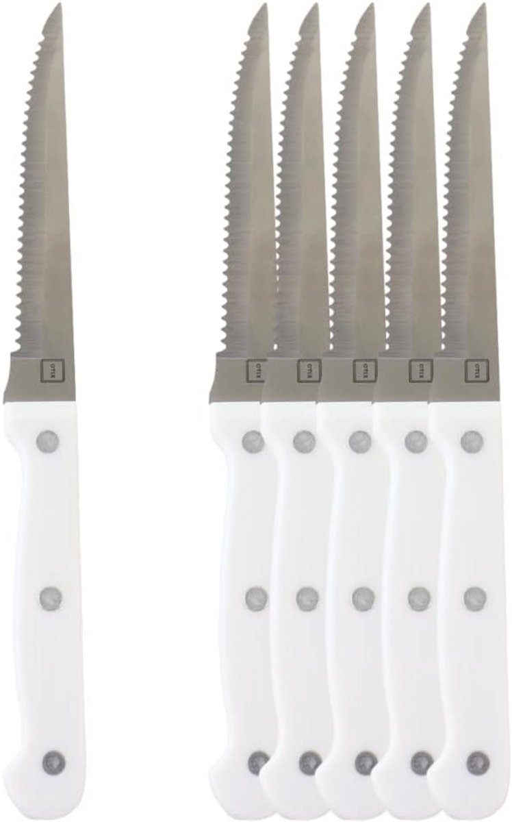 Steakmessenset vaatwasserbestendig RVS - Vleesmes set - Kartelmes - Keukengerei