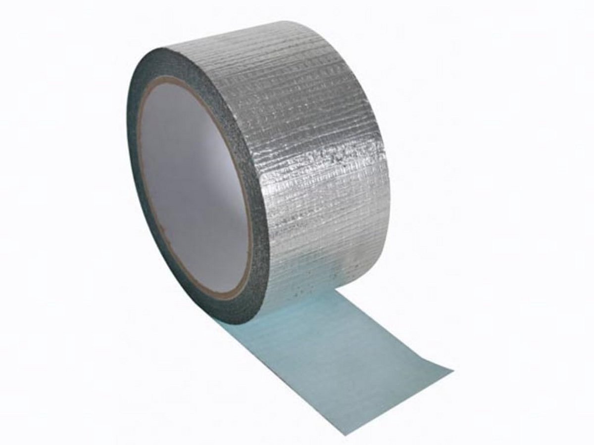 Sterke Aluminium Tape voor Isolatie, Reparatie en Afdichting - 50mm x 10m