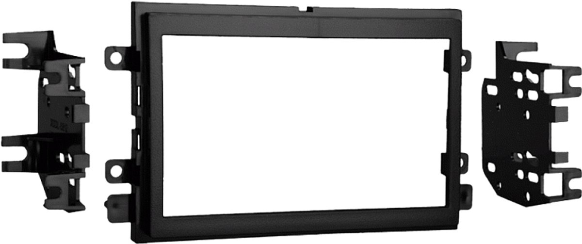 2-DIN Paneel Diverse modellen: Ford - Mercury - Kleur: Zwart