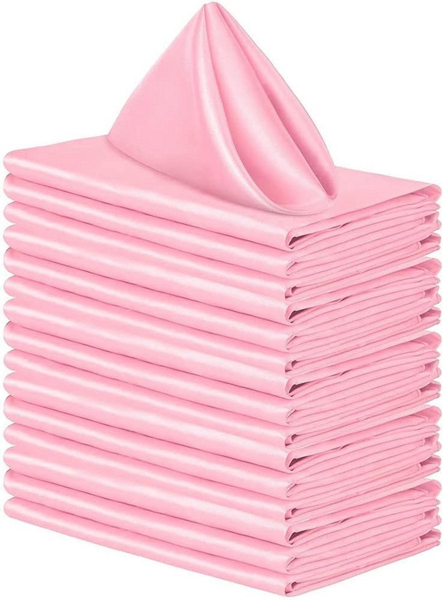 Stoffen Servetten Set Polyester Katoen Wasbaar - Elegant voor Diner en Feest