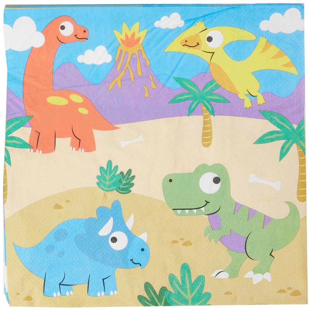 Tafelhoes met Dinosaurus Thema voor Kinderfeestjes - Afveegbaar Tafelkleed