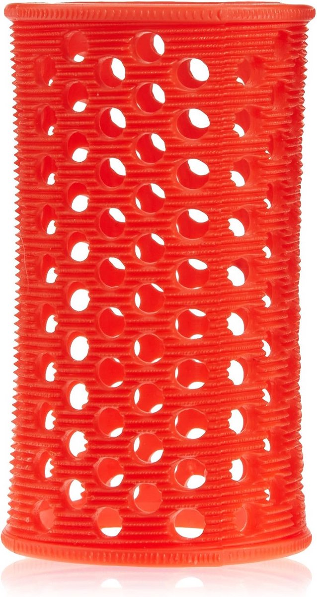 Professionele Superplatte Krulspelden Rood 35 mm - Ideaal voor Volume en Stevige Krullen