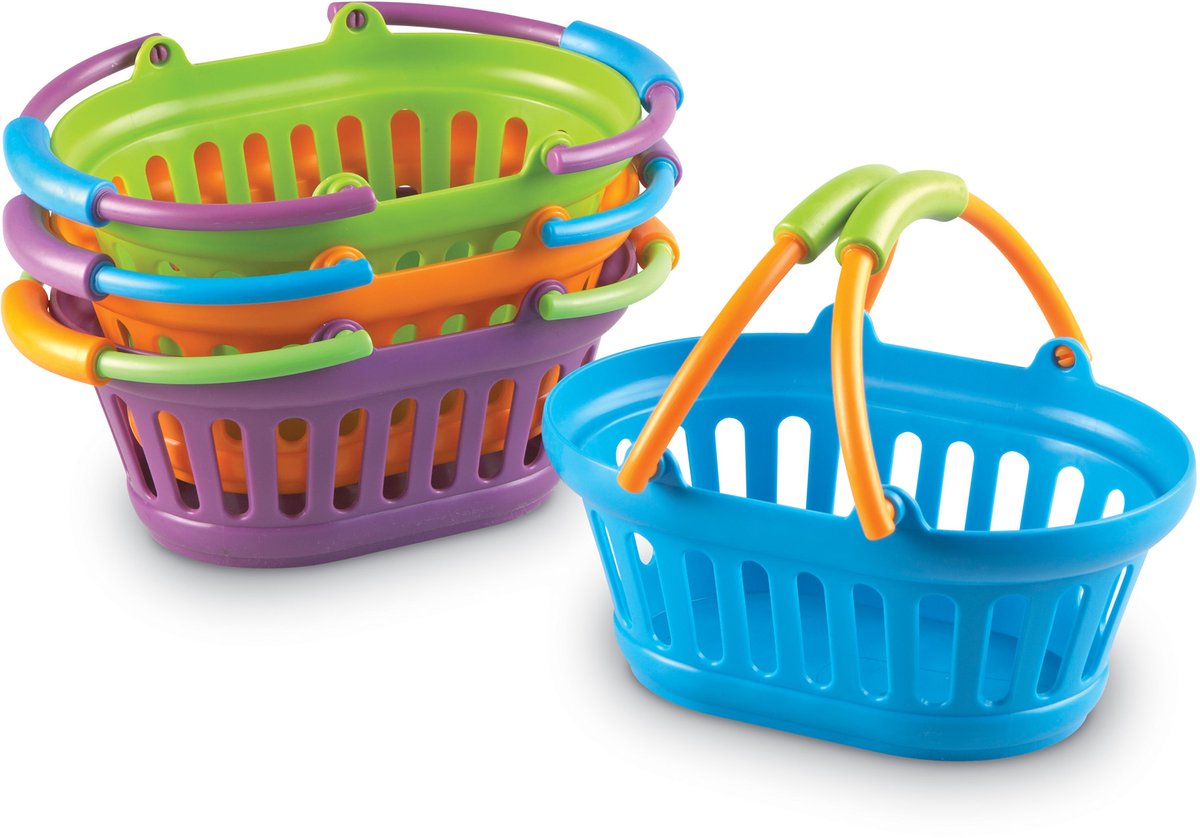 Learning Resources New Sprouts - Winkelmandjes - Set van 4 - 18+