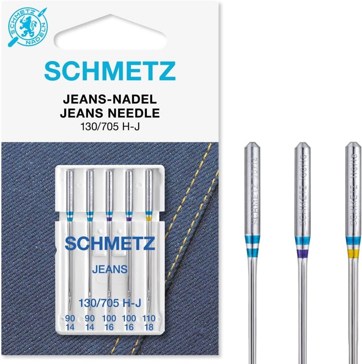 Naaimachinenaalden Assortiment Keuze uit 89 Soorten en Maten Inclusief Gratis Inrijger