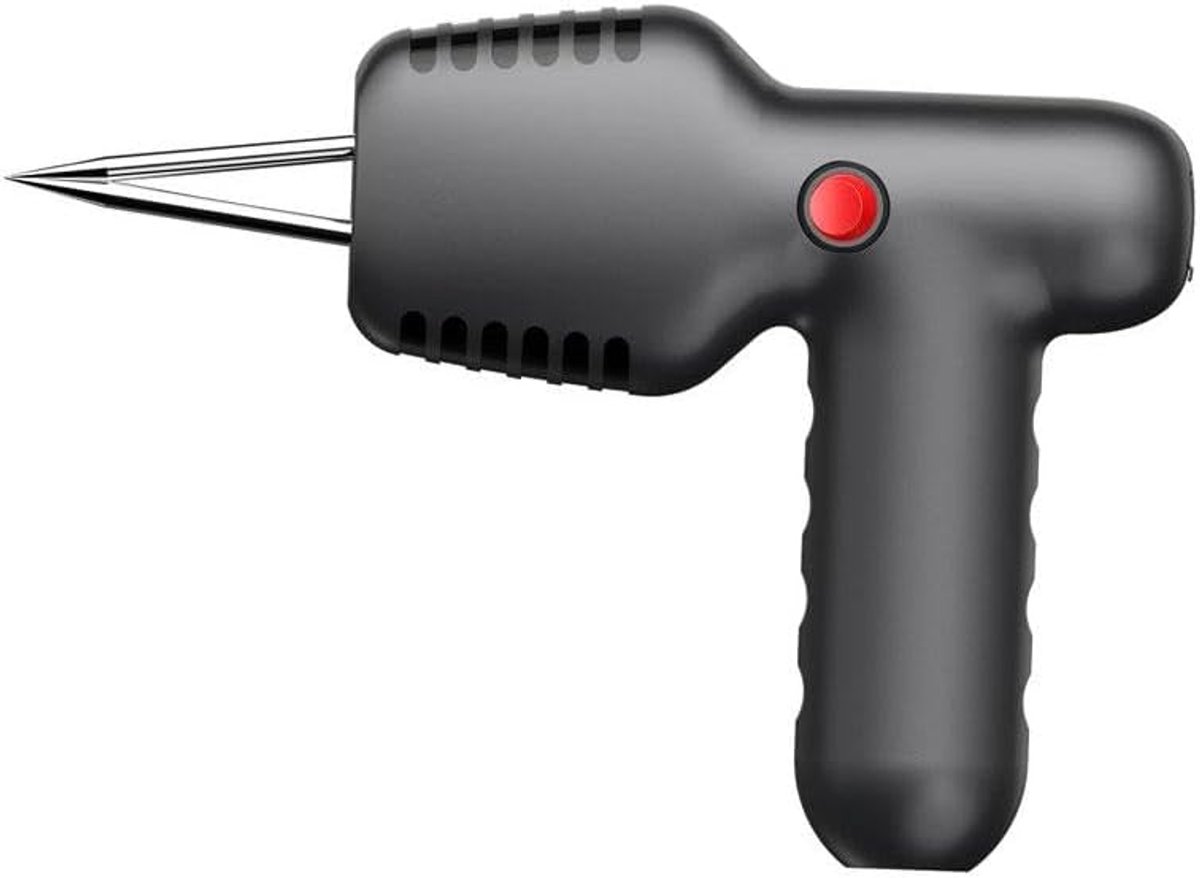 Elektrische Pluimveeplukker - Draagbare Kippenplukmachine voor Gevogelte - Handapparaat voor Verwijderen van Veren - Automatische Kortharenplukker - 2400mAh Oplaadbaar - Zwart