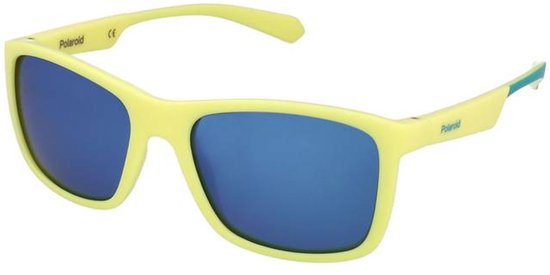 Polaroid Kinderen PLD 8053/S Matte yellow azure 49/16/130 JUNIOR Zonnebrillen van Polaroid — afbeelding 3