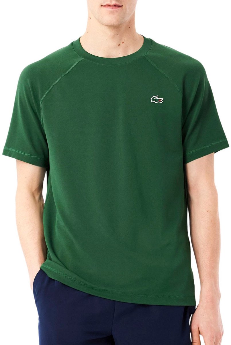 Lacoste Stretch Ultra Dry Sport Shirt Heren Groen