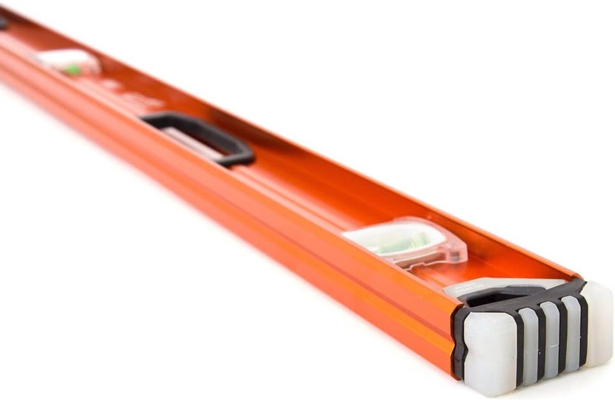Waterpas 60 cm I-Balk Model met Schokabsorberende Eindkappen