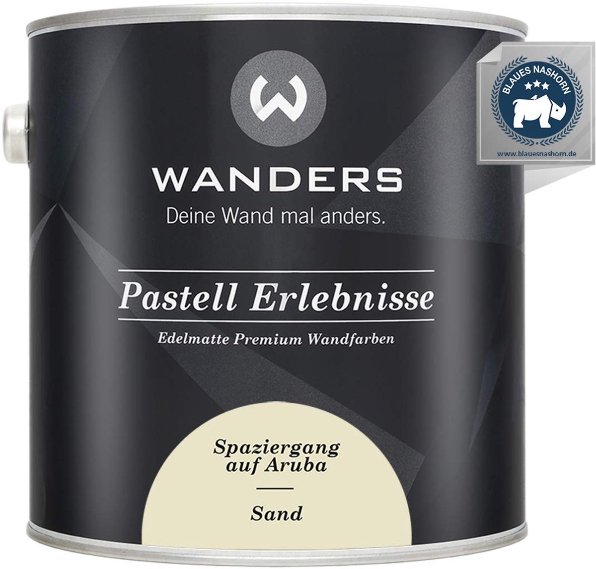 Wanders Muurverf - Edelmatte Krijtverf voor Hout en Meubels - Lichtbeige Zand - 2,5L