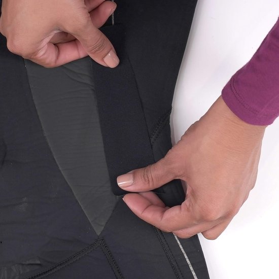 Neopreen Reparatiepleisters Stof Stof Reparatie Set 2 Stuks Zwart - Strijkbaar en Flexibel van Merkloos — afbeelding 5