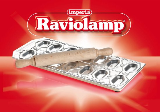 Vormen 14 Ravioli Pesciolini - Hout Zilver Bruin - One Size van Arti&Mestieri — afbeelding 2