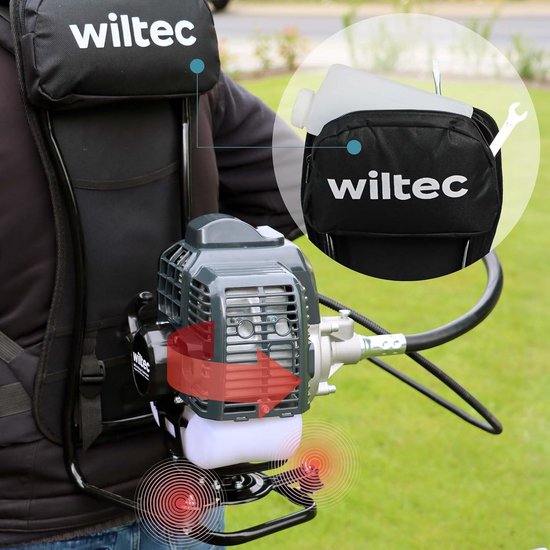 4-in-1 Tuinmotor met 4-takt motor en verlengstuk voor snoeien en maaien — afbeelding 2