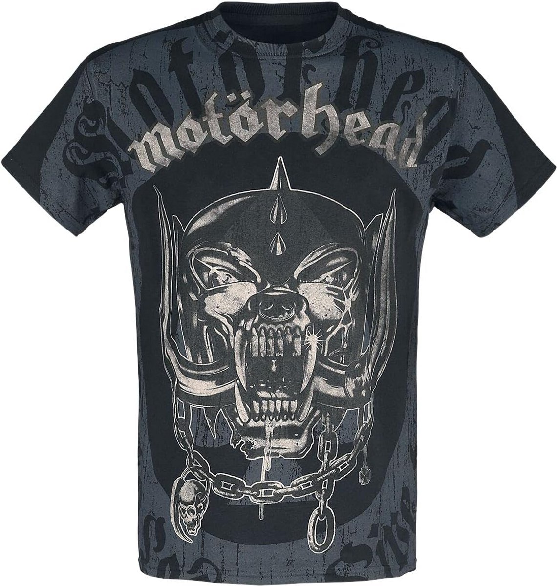 Band T-shirt - Muziekshirt Heren - Casual Kleding - Officieel Gelicentieerd - Zwart