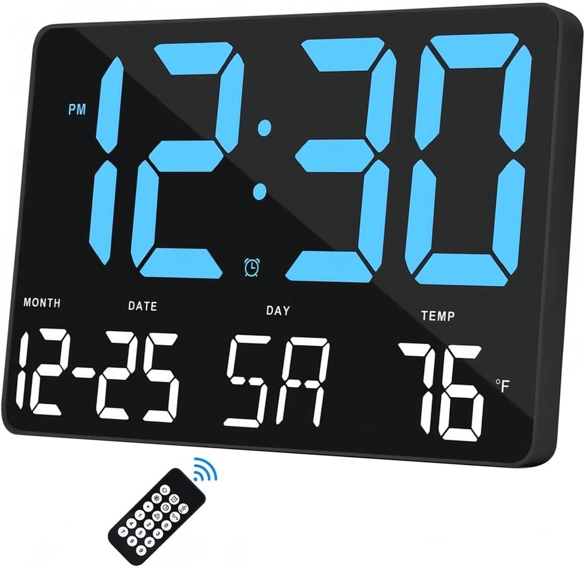 Digitale LED Wekker met Temperatuur, Datum en Sluimerfunctie - USB Stroom