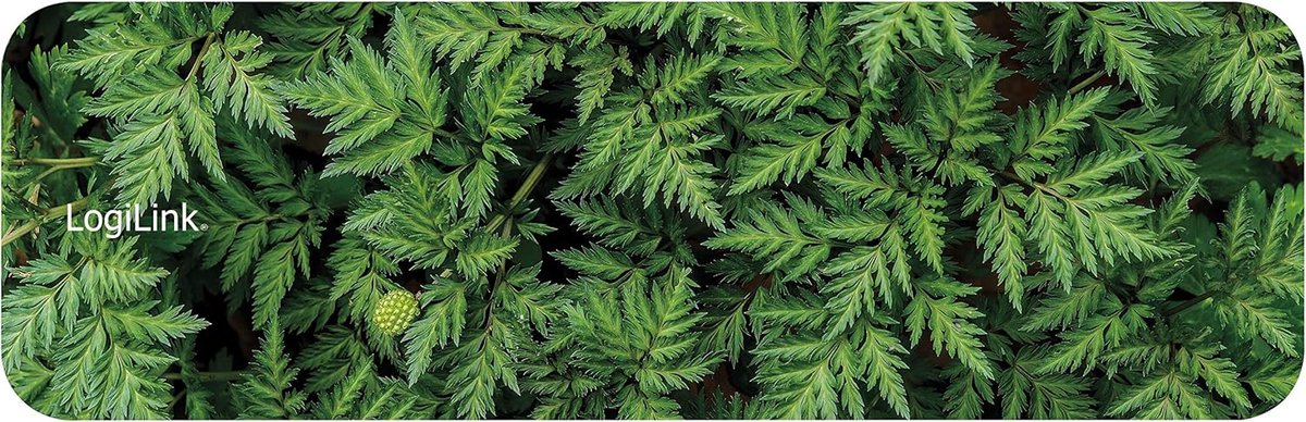 Gaming Keyboard Pad met Smalle Polssteun – Groene Wald-Design