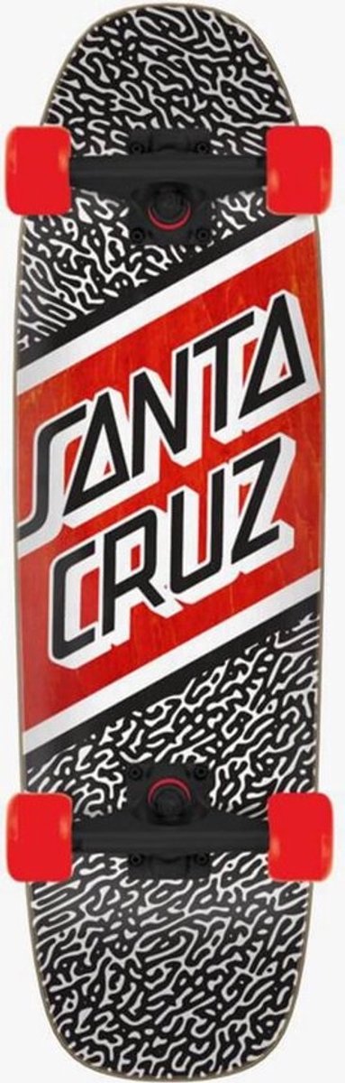 Santa Cruz Cruiser Amoeba Street Skate Veelkleurig