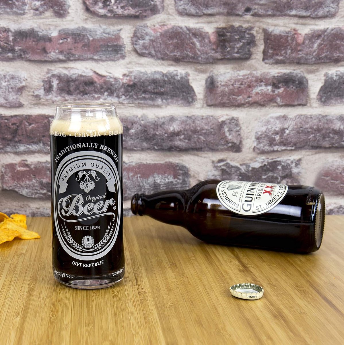 Glazen Bier Kan voor Perfect Bier Genot