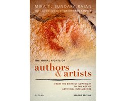 Omslag van The Moral Rights of Authors and Artists