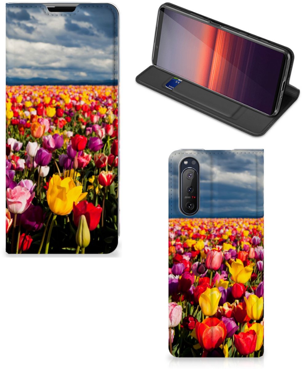 Sony Xperia 5 II Smart Cover Tulpen