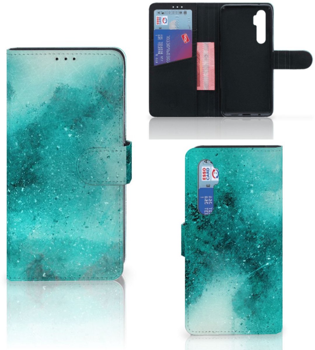 Hoesje Xiaomi Mi Note 10 Lite Painting Blue