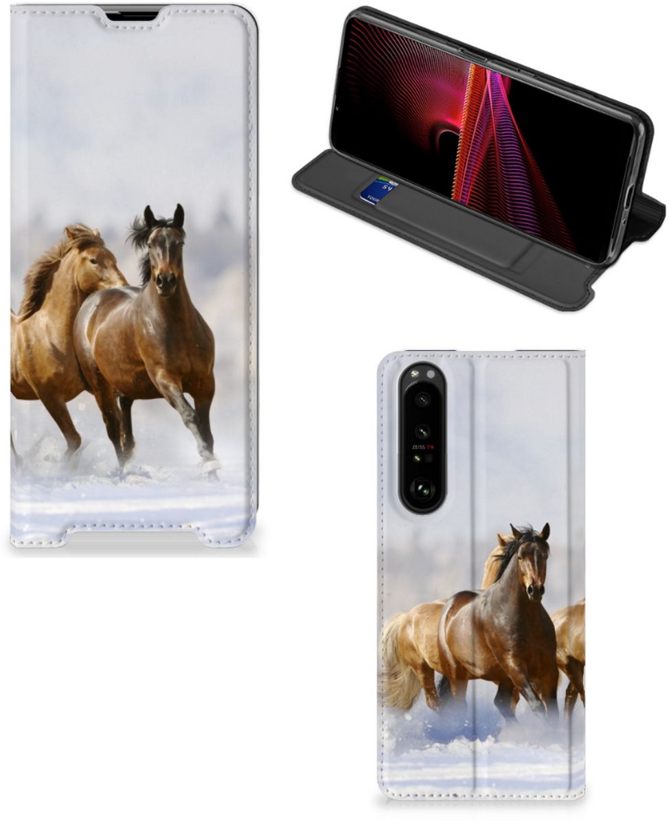 Sony Xperia 1 III Hoesje maken Paarden