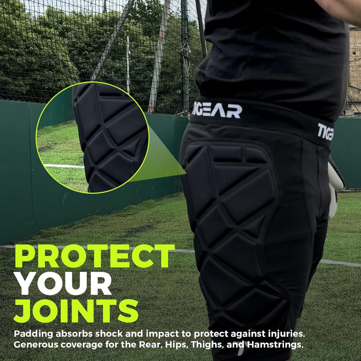 Voetbal Doelman Beschermende Slider Shorts voor Optimale Bescherming