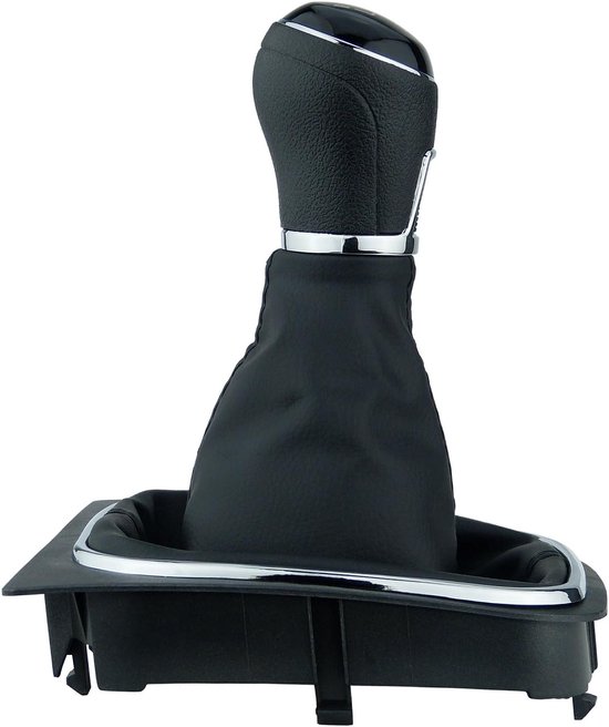 Zwart Schakelknop en Cuff Set voor VW Golf en Jetta - 5 Versnellingen Plug & Play van Merkloos — afbeelding 2