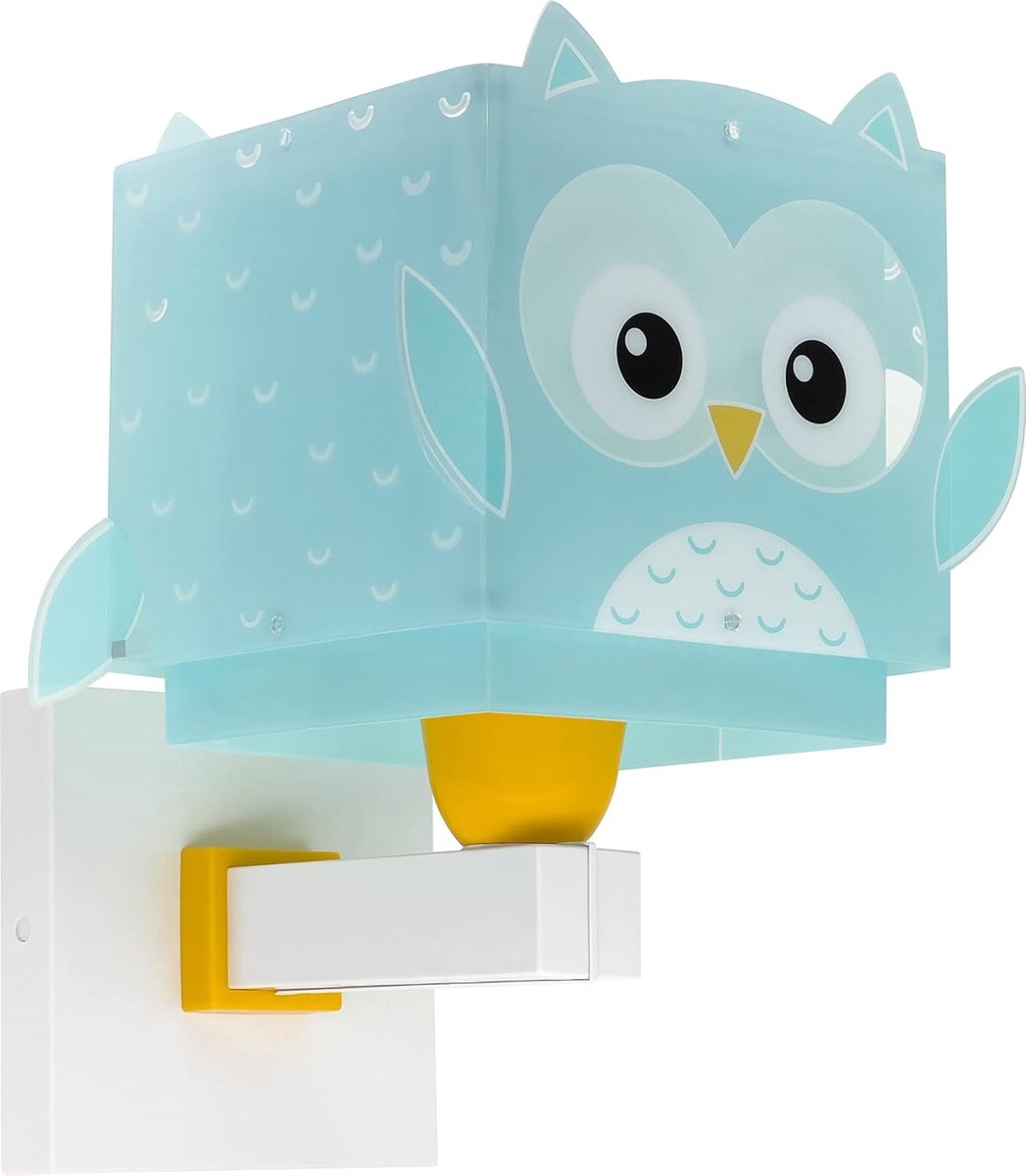 Kinder Wandlamp Uil voor Kinderkamer - Dieren Lamp