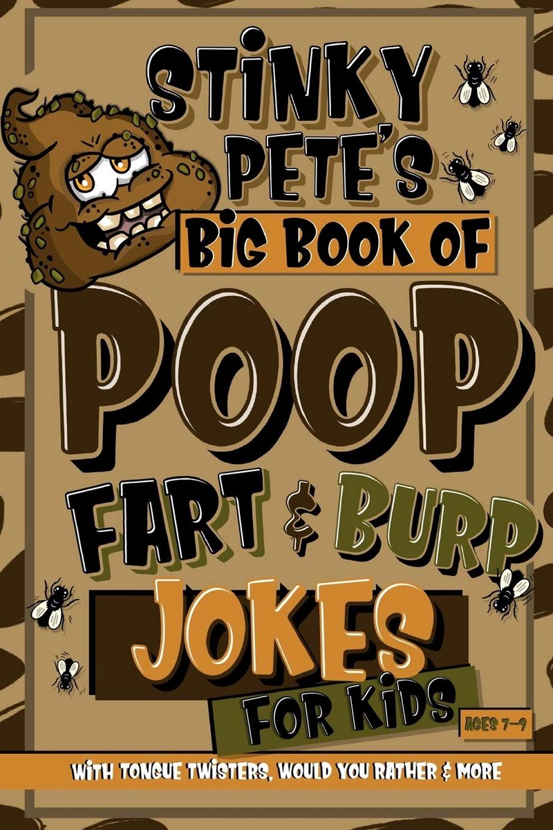 Grapjokes en Tongbrekers voor Kinderen 7-9: Grappige Poep- en Scheetgrappen en Meer