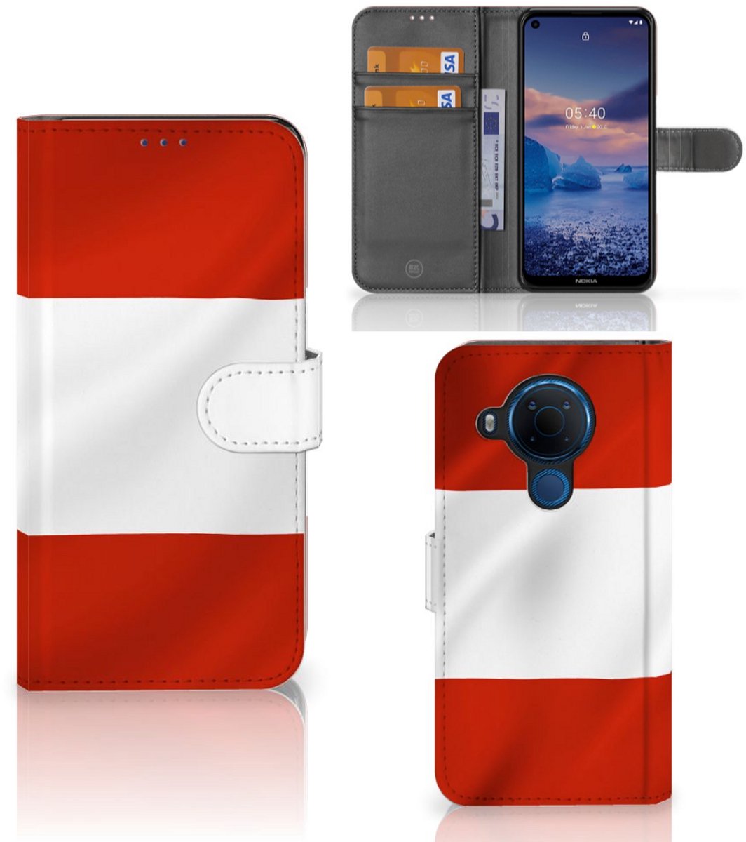 Nokia 5.4 Bookstyle Case Oostenrijk