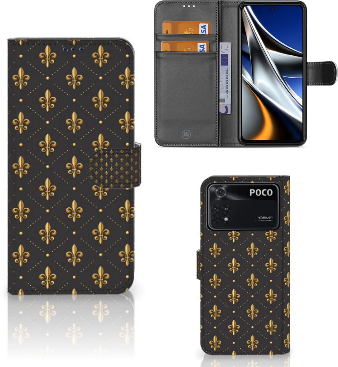 Xiaomi Poco X4 Pro 5G Telefoon Hoesje Franse Lelie