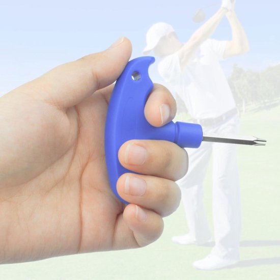 Verstelbaar golfdriver gereedschap met kunststof handvat en roestvrij stalen verwijderingsgereedschap voor golfclubs - T20 schachtadapter van Merkloos — afbeelding 3