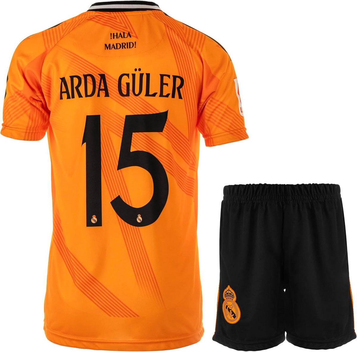 Oranje Uitshirt Guler #15 Kinderen - Voetbalcadeauset voor Jongens en Meisjes