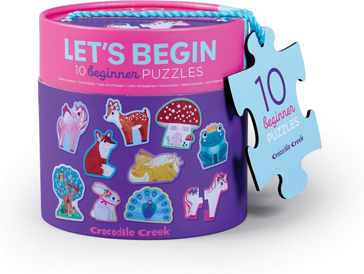 Twee Stuks Kinderpuzzels, Leuke Beginnerssets
